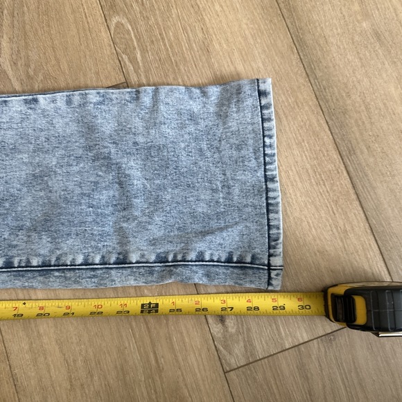 DG2  Diane Gilman Jeans Women's Acid Wash Denim Bootcut Designer Stretch 10 - Picture 7 of 7